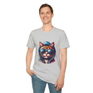 Cool Cat Unisex Softstyle T-Shirt