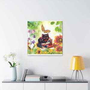 Anime Cat Canvas Gallery Wraps