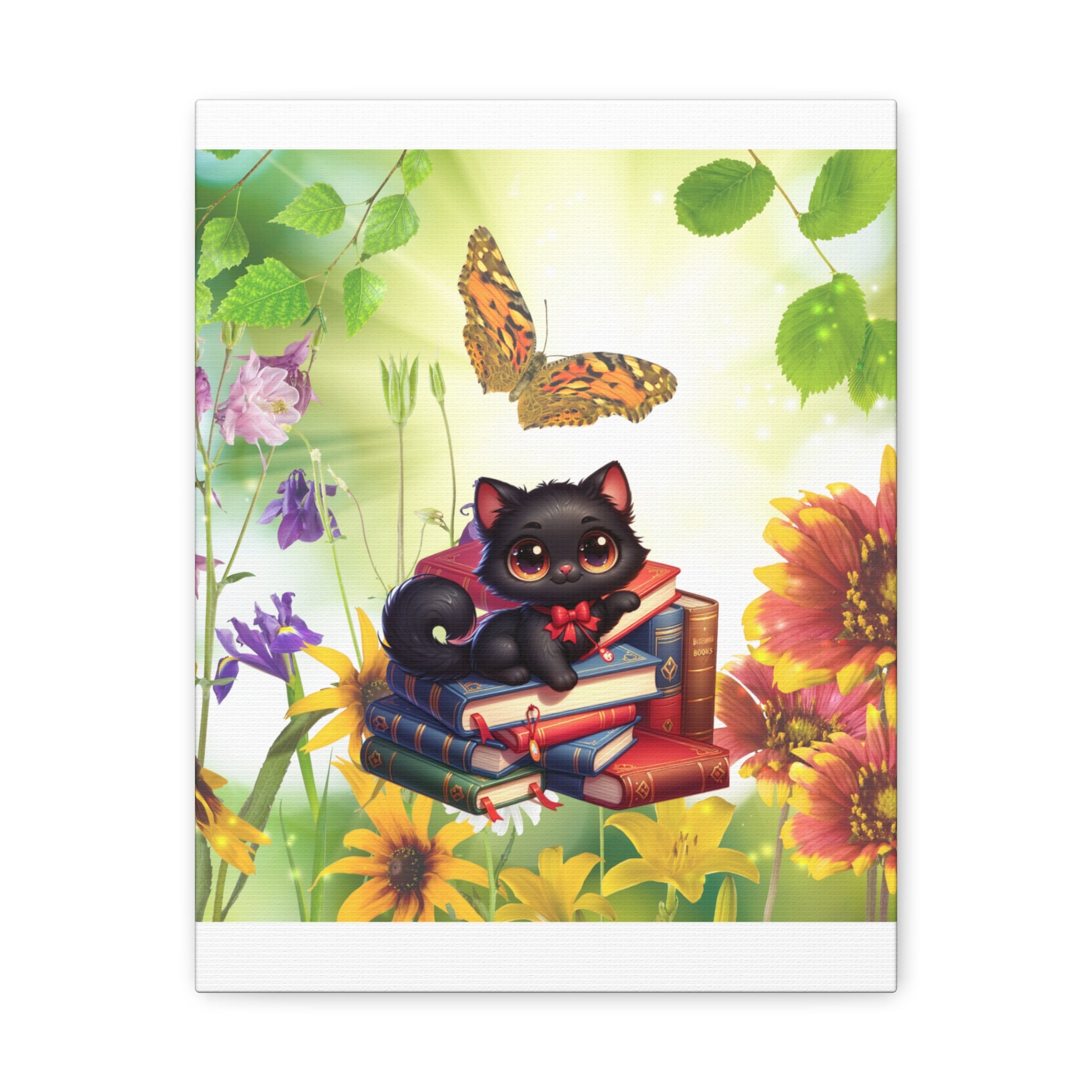 Anime Cat Canvas Gallery Wraps