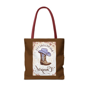 Cowgirl Bachelorette Tote Bag - Rustic Chic Western Accessory