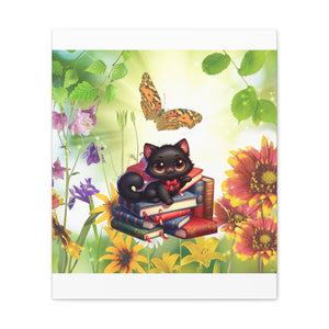 Anime Cat Canvas Gallery Wraps