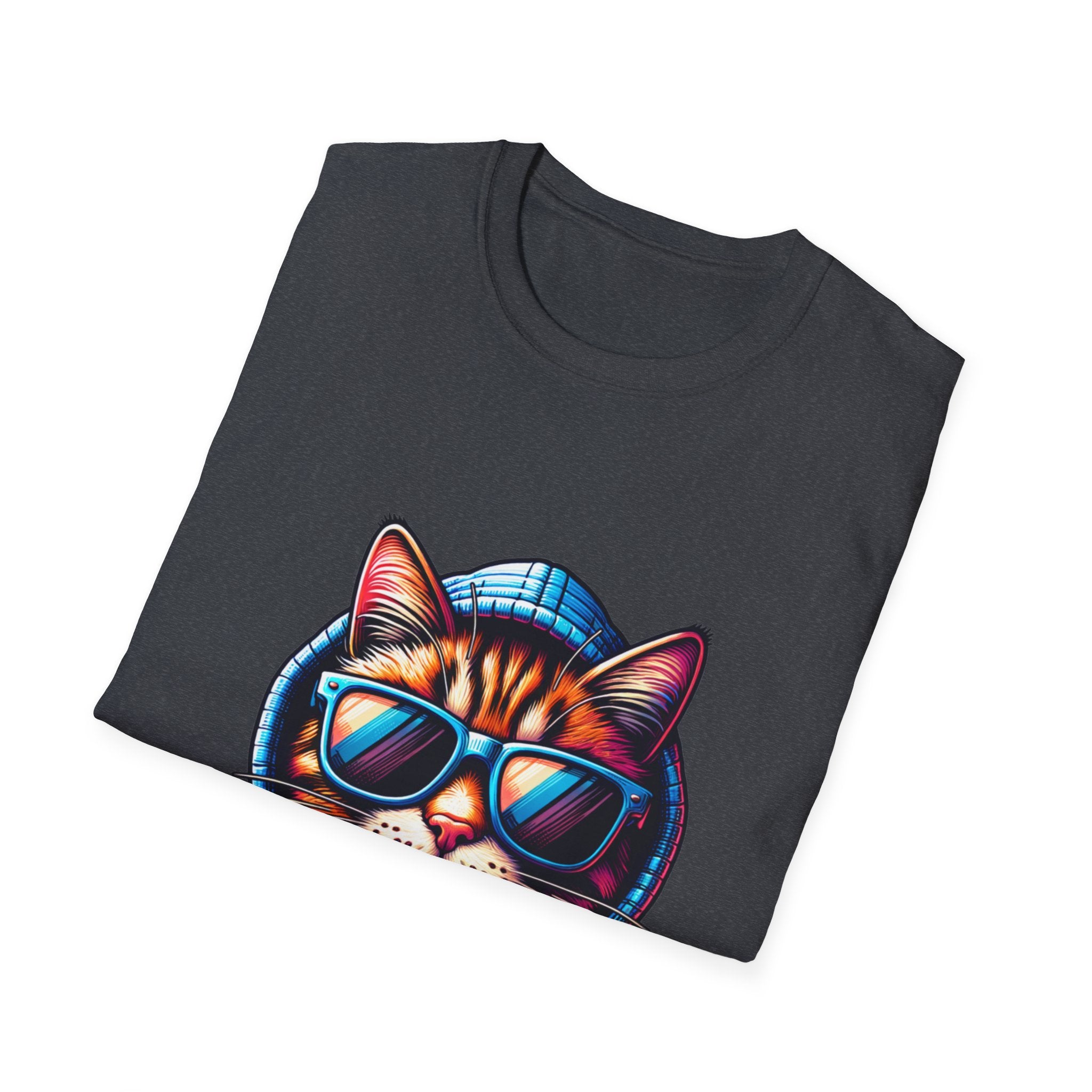 Cool Cat Unisex Softstyle T-Shirt