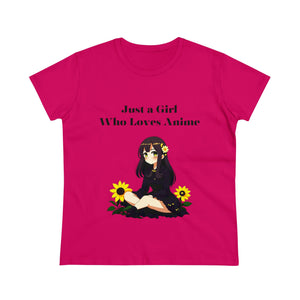 Anime Women's Midweight Anime Cotton Tee