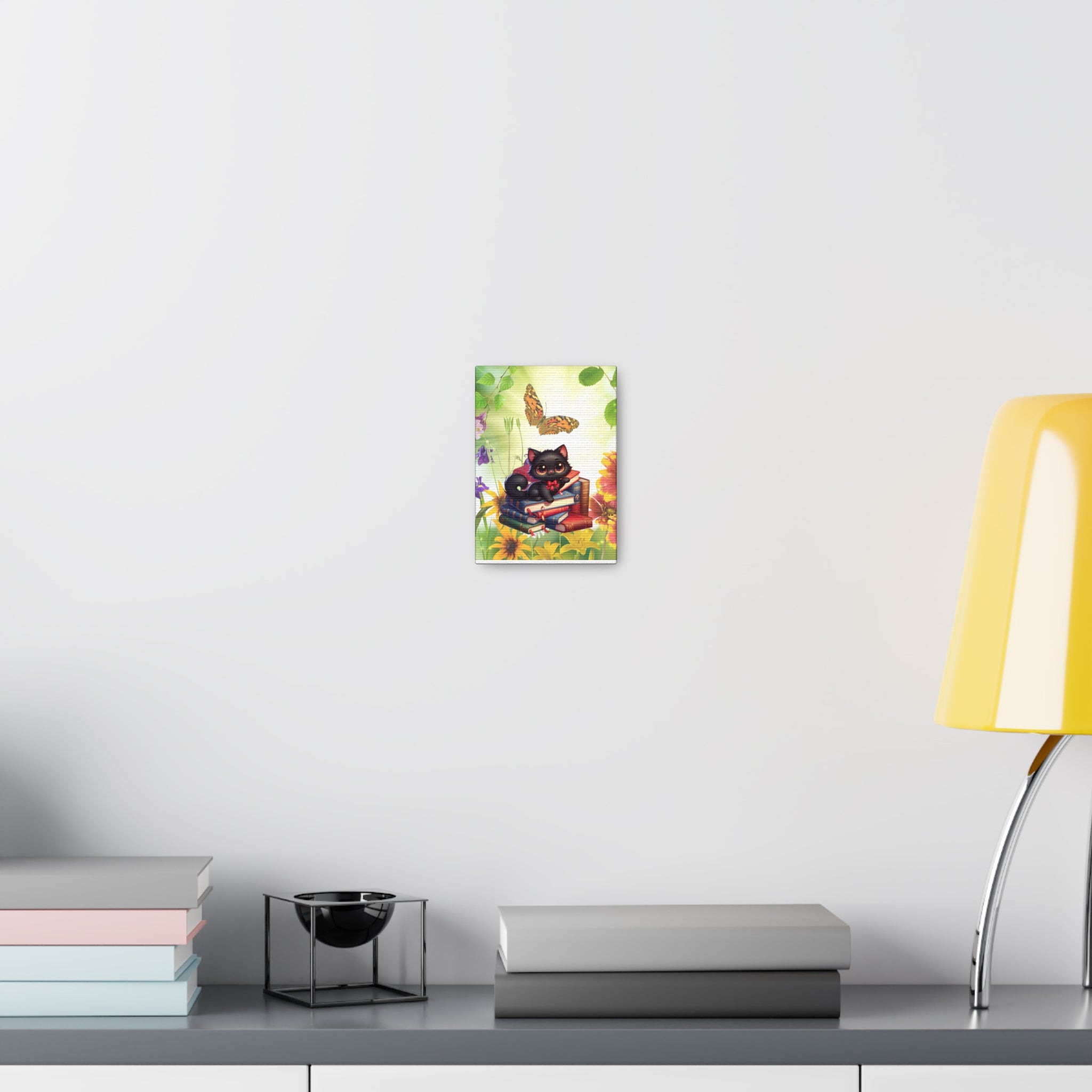 Anime Cat Canvas Gallery Wraps