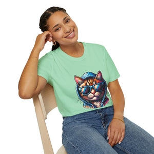 Cool Cat Unisex Softstyle T-Shirt