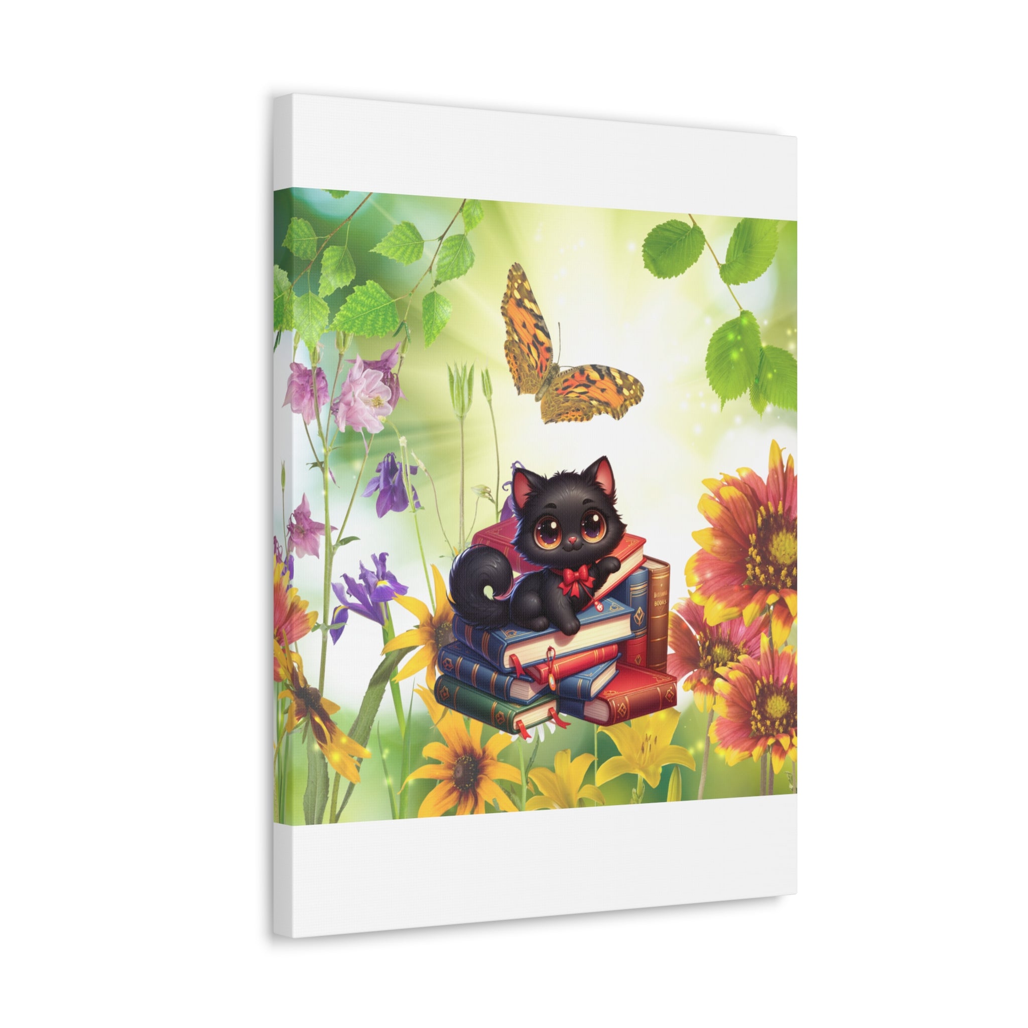 Anime Cat Canvas Gallery Wraps