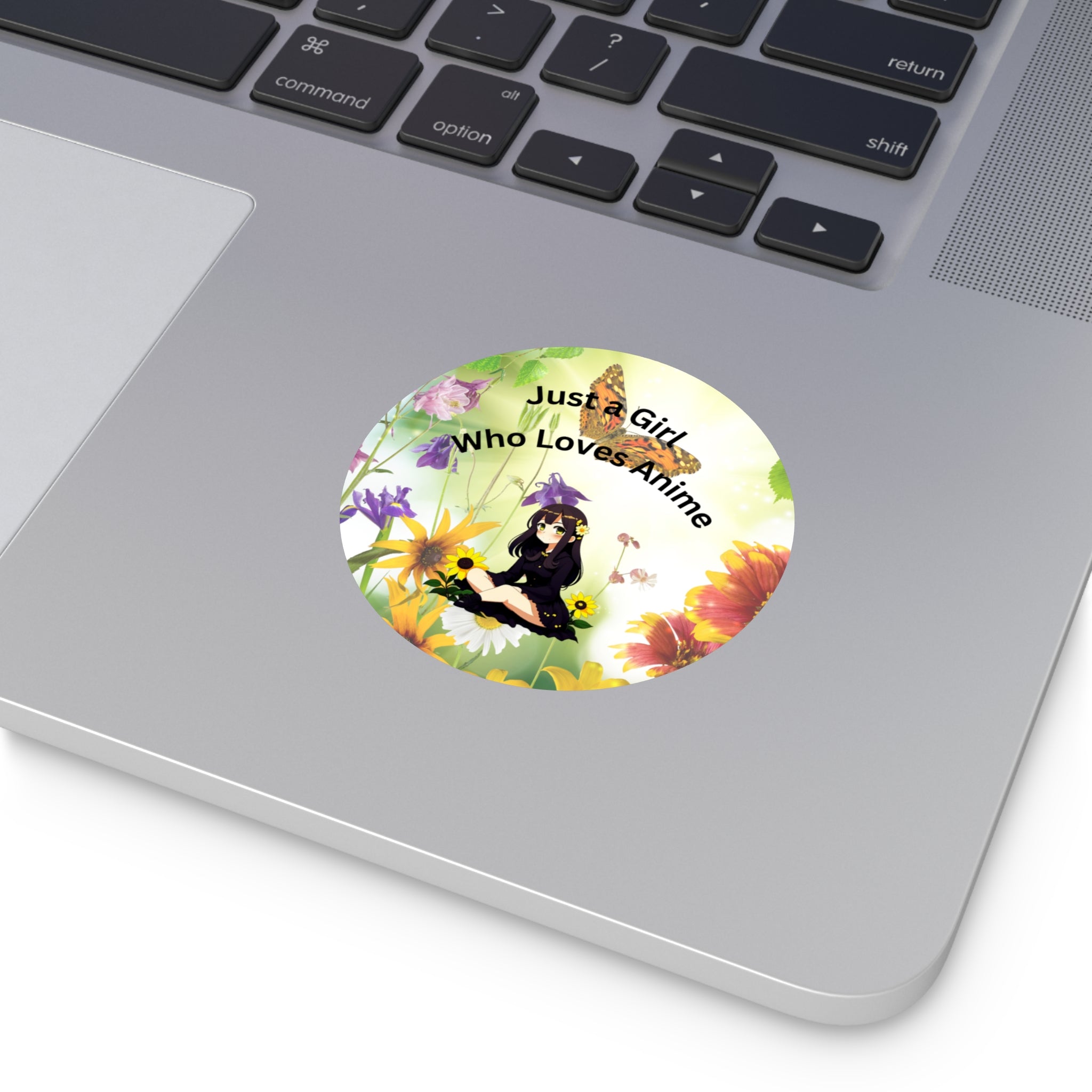 Anime Round Vinyl Stickers