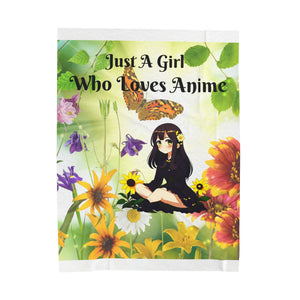 Anime Velveteen Plush Blanket