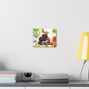 Anime Cat Canvas Gallery Wraps