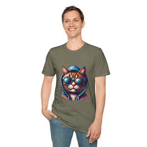 Cool Cat Unisex Softstyle T-Shirt