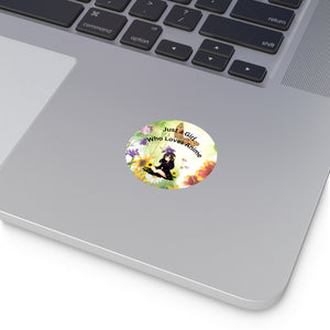 Anime Round Vinyl Stickers