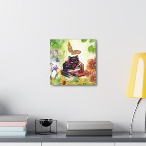 Anime Cat Canvas Gallery Wraps