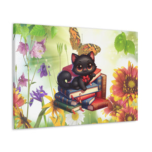 Anime Cat Canvas Gallery Wraps