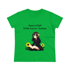 Anime Women's Midweight Anime Cotton Tee