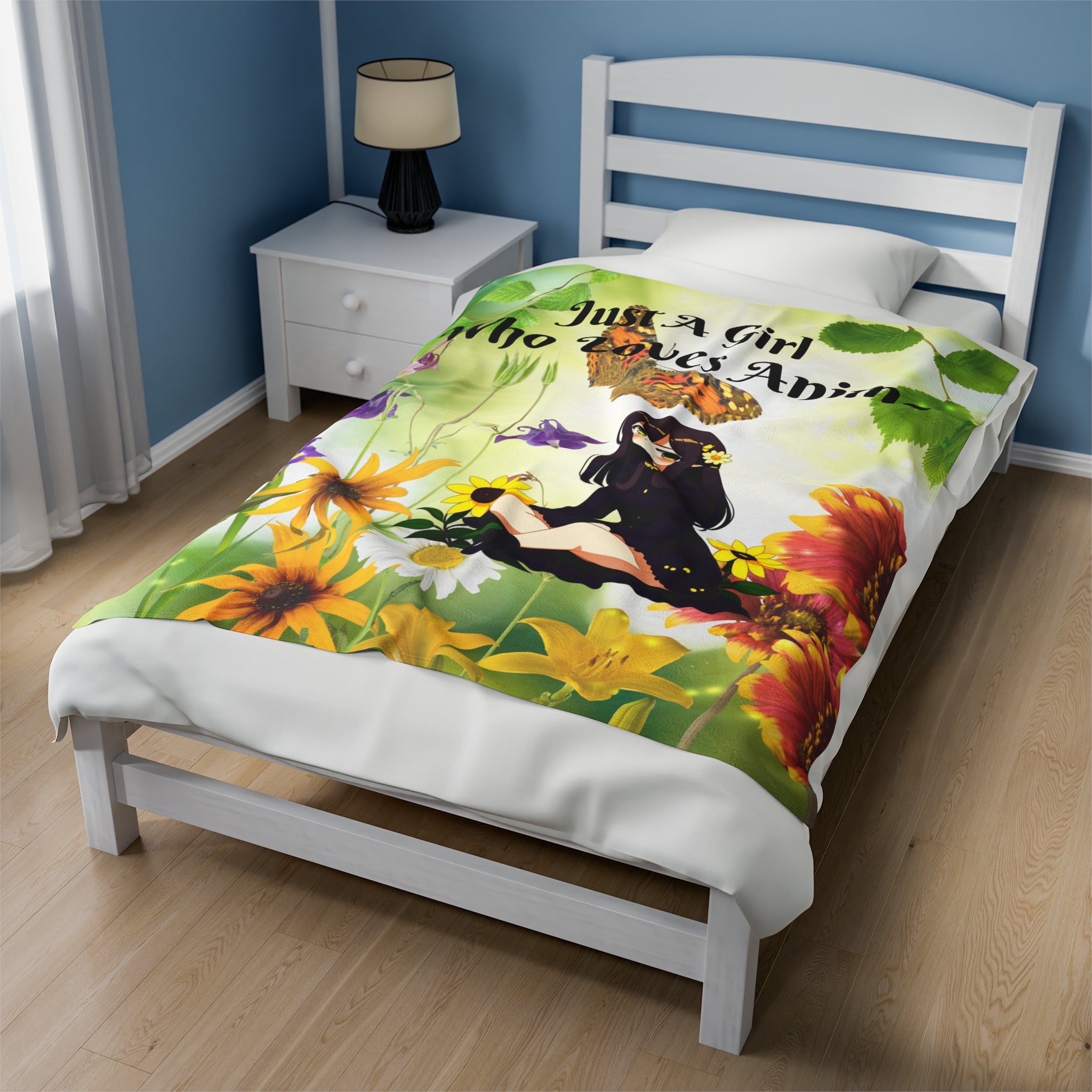 Anime Velveteen Plush Blanket