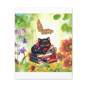 Anime Cat Canvas Gallery Wraps