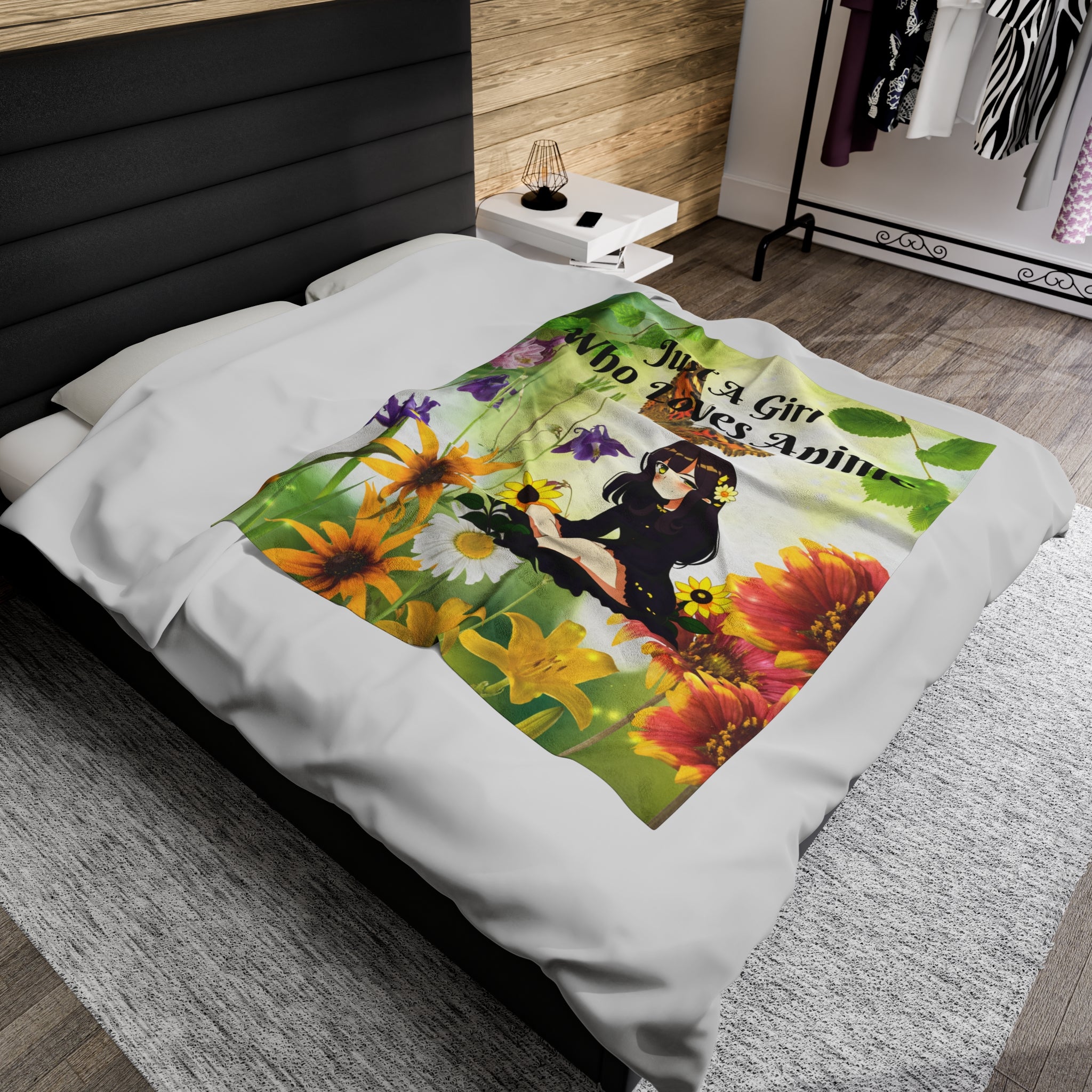 Anime Velveteen Plush Blanket