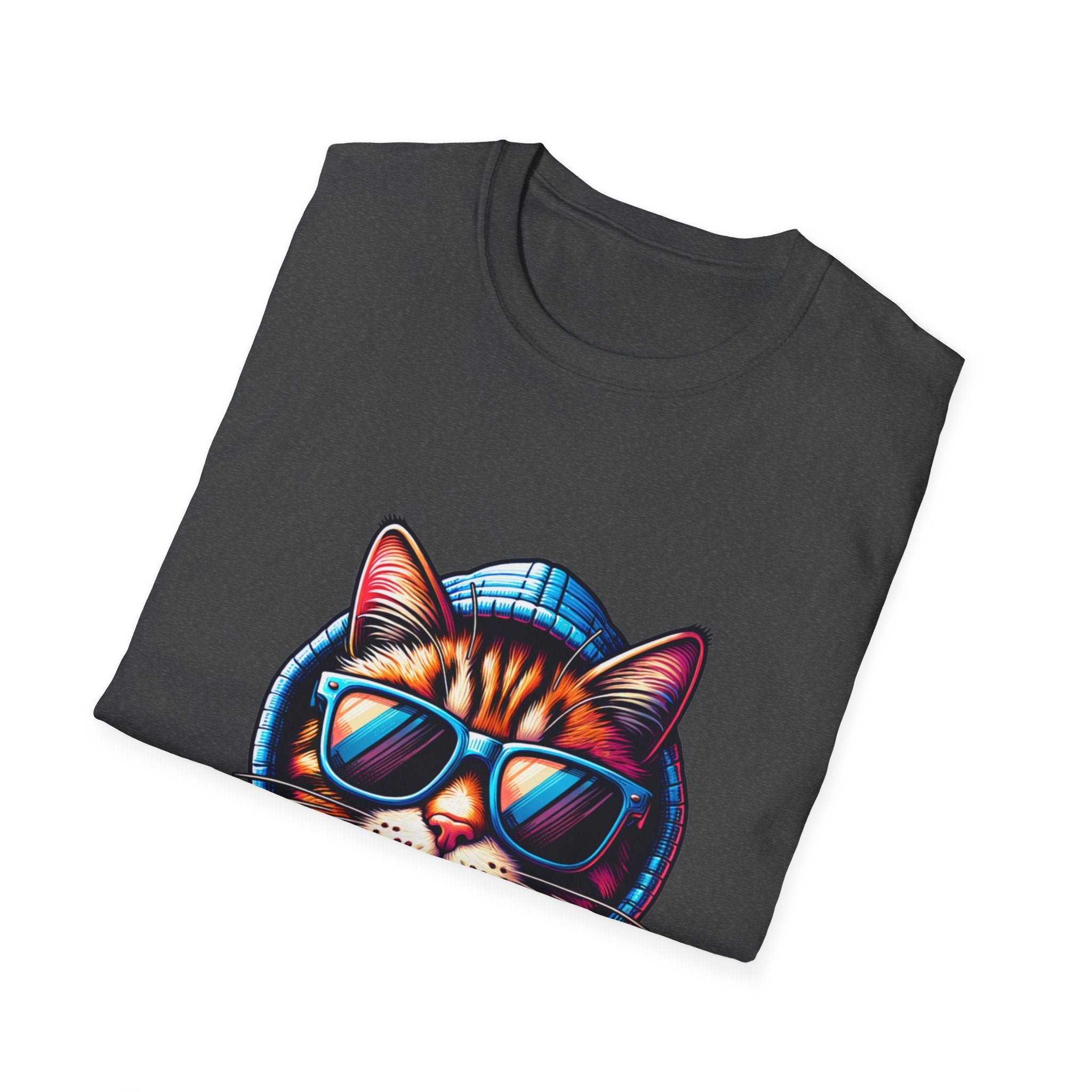 Cool Cat Unisex Softstyle T-Shirt