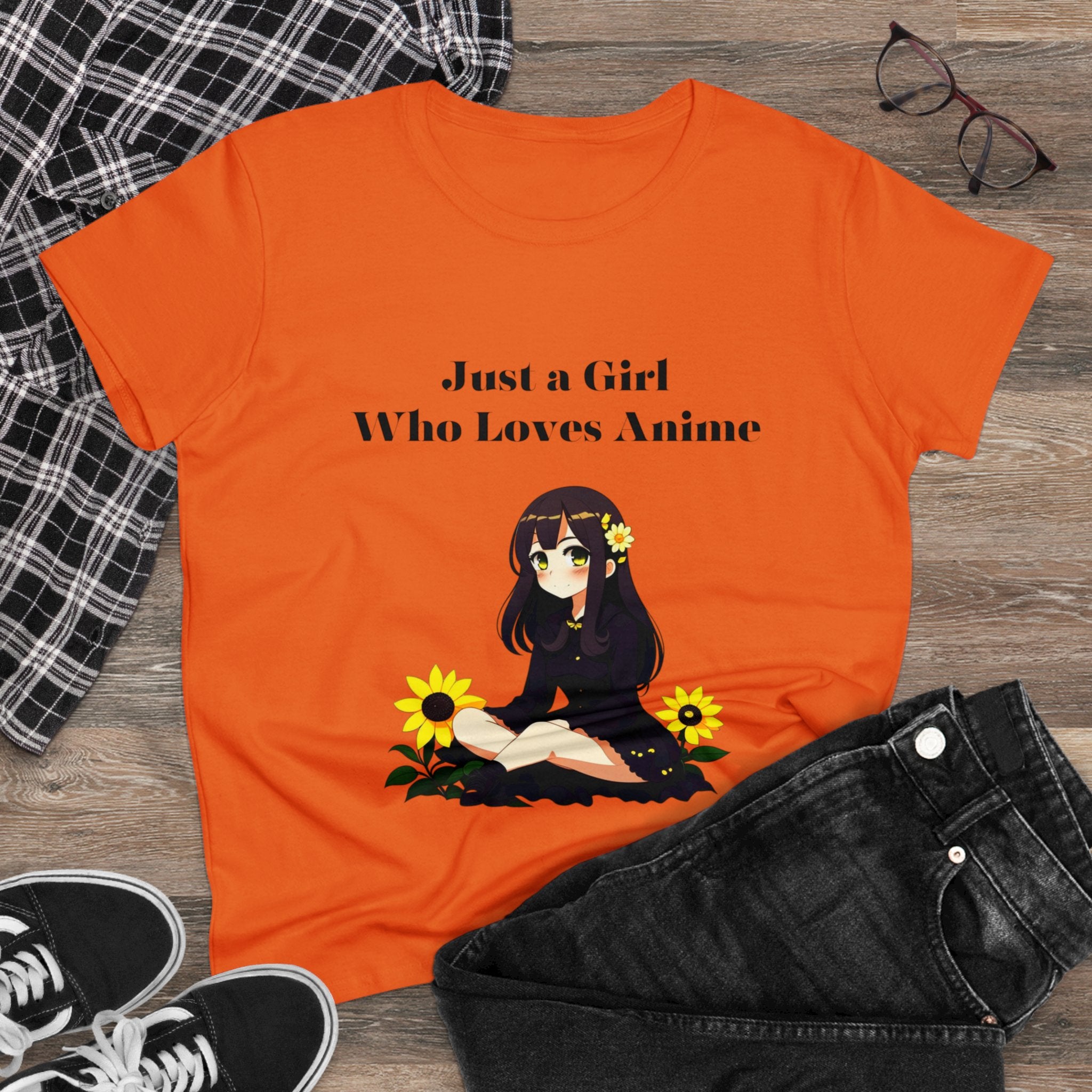 Anime Women's Midweight Anime Cotton Tee