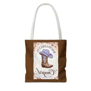 Cowgirl Bachelorette Tote Bag - Rustic Chic Western Accessory