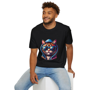 Cool Cat Unisex Softstyle T-Shirt