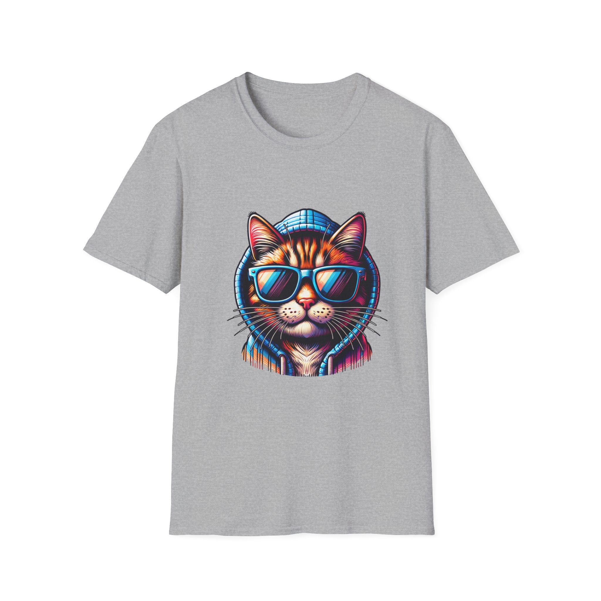 Cool Cat Unisex Softstyle T-Shirt