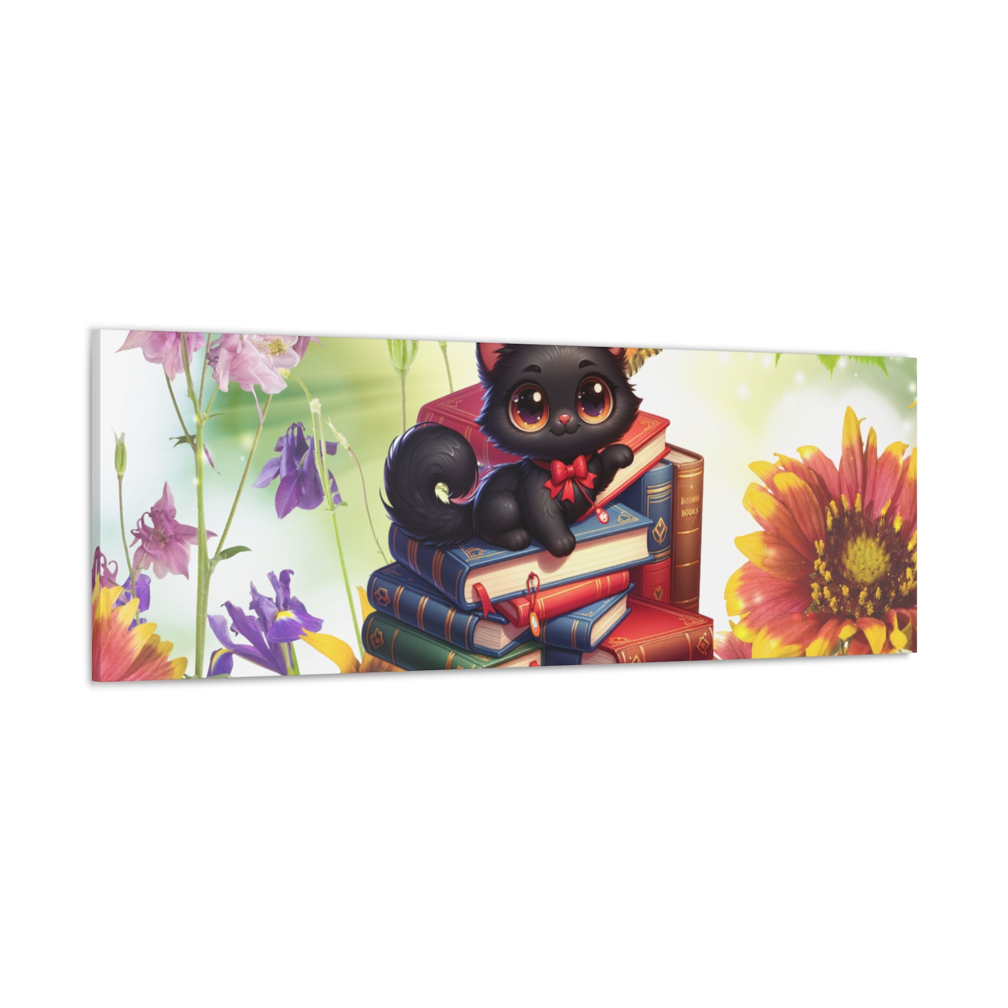 Anime Cat Canvas Gallery Wraps