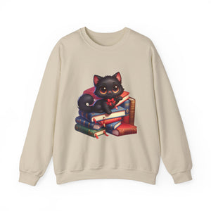 Anime Cat Unisex Heavy Blend™ Crewneck Sweatshirt