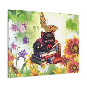 Anime Cat Canvas Gallery Wraps