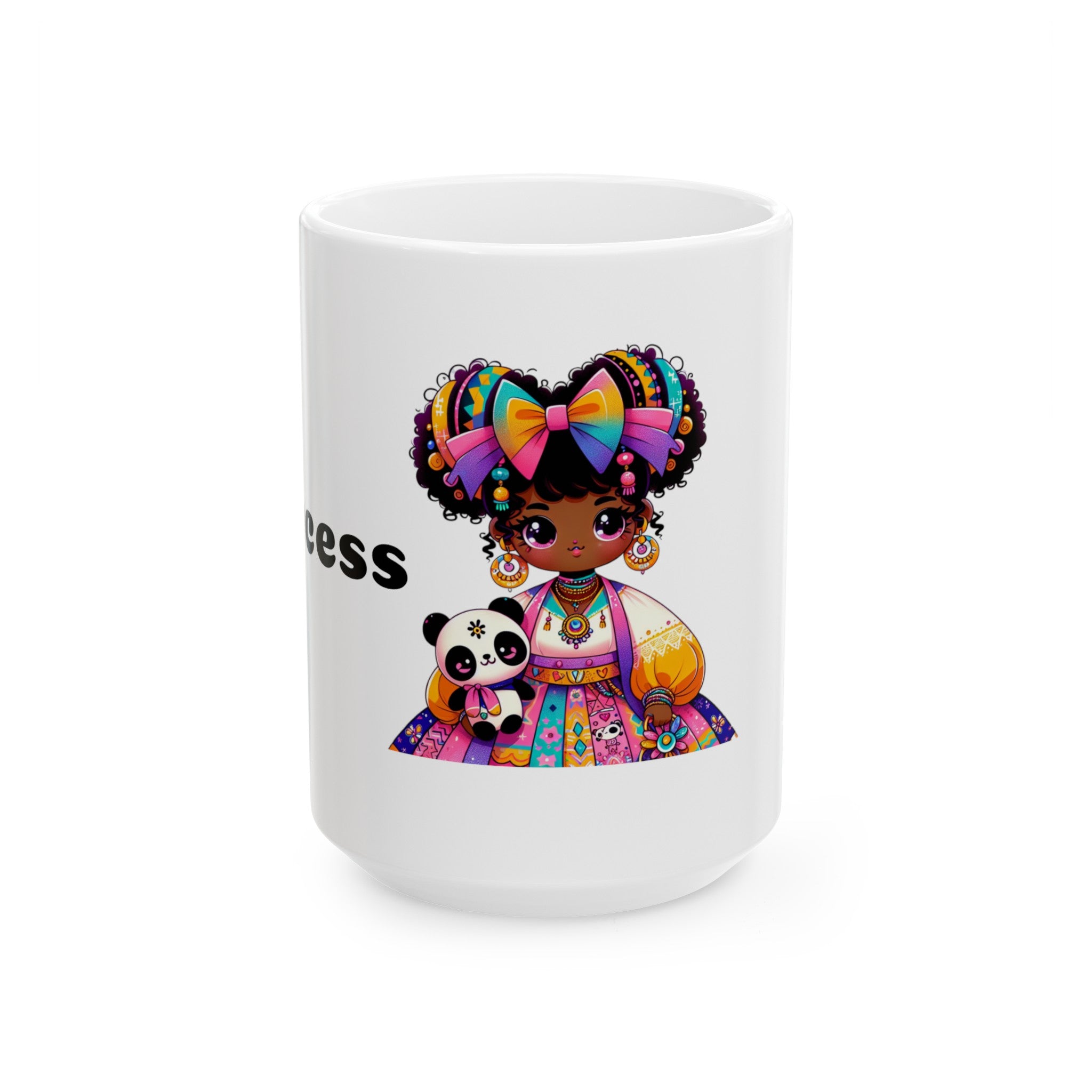 Nubian Princess Ceramic Mug, (11oz, 15oz)