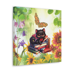 Anime Cat Canvas Gallery Wraps