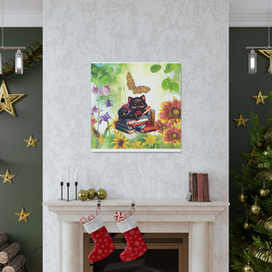 Anime Cat Canvas Gallery Wraps