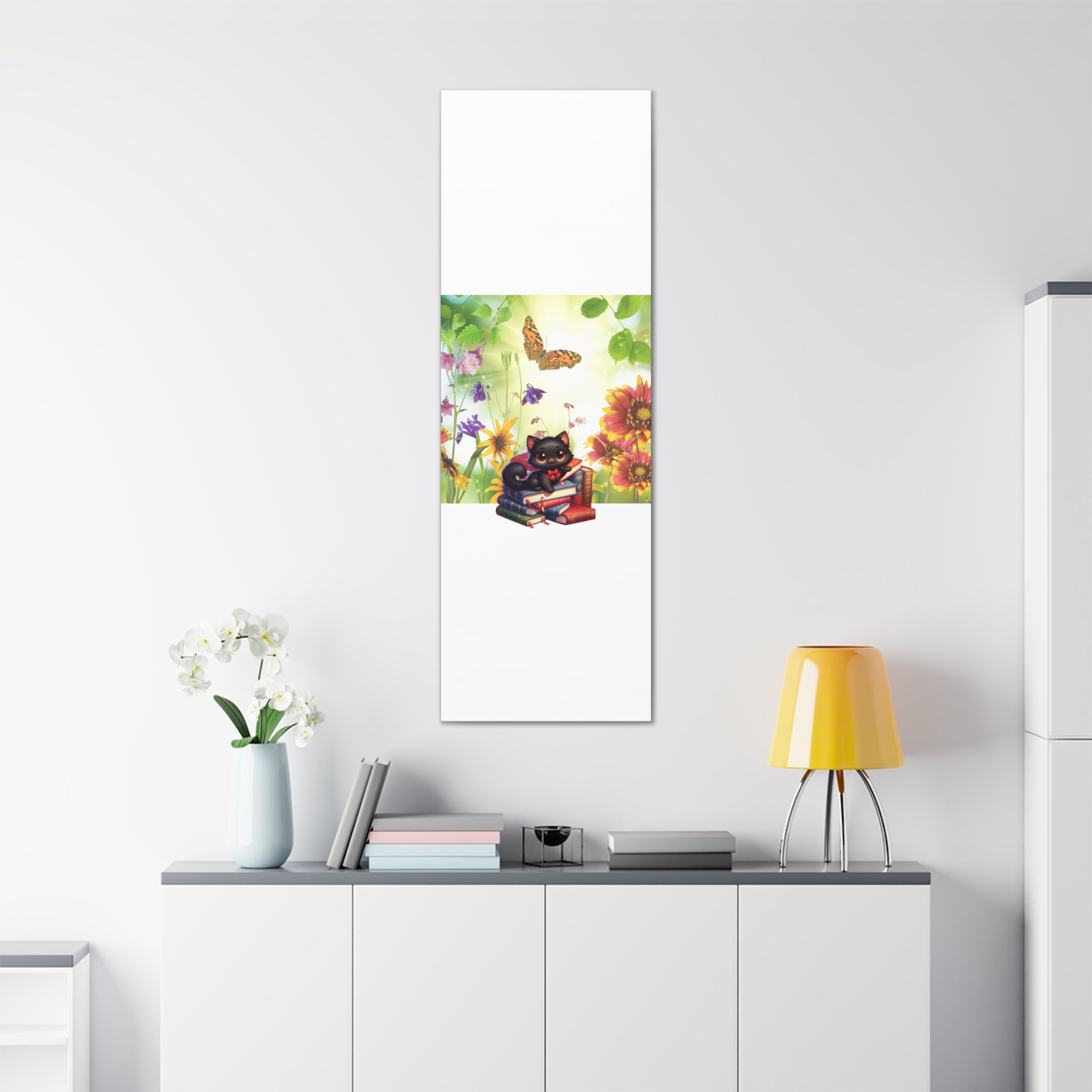 Anime Cat Canvas Gallery Wraps