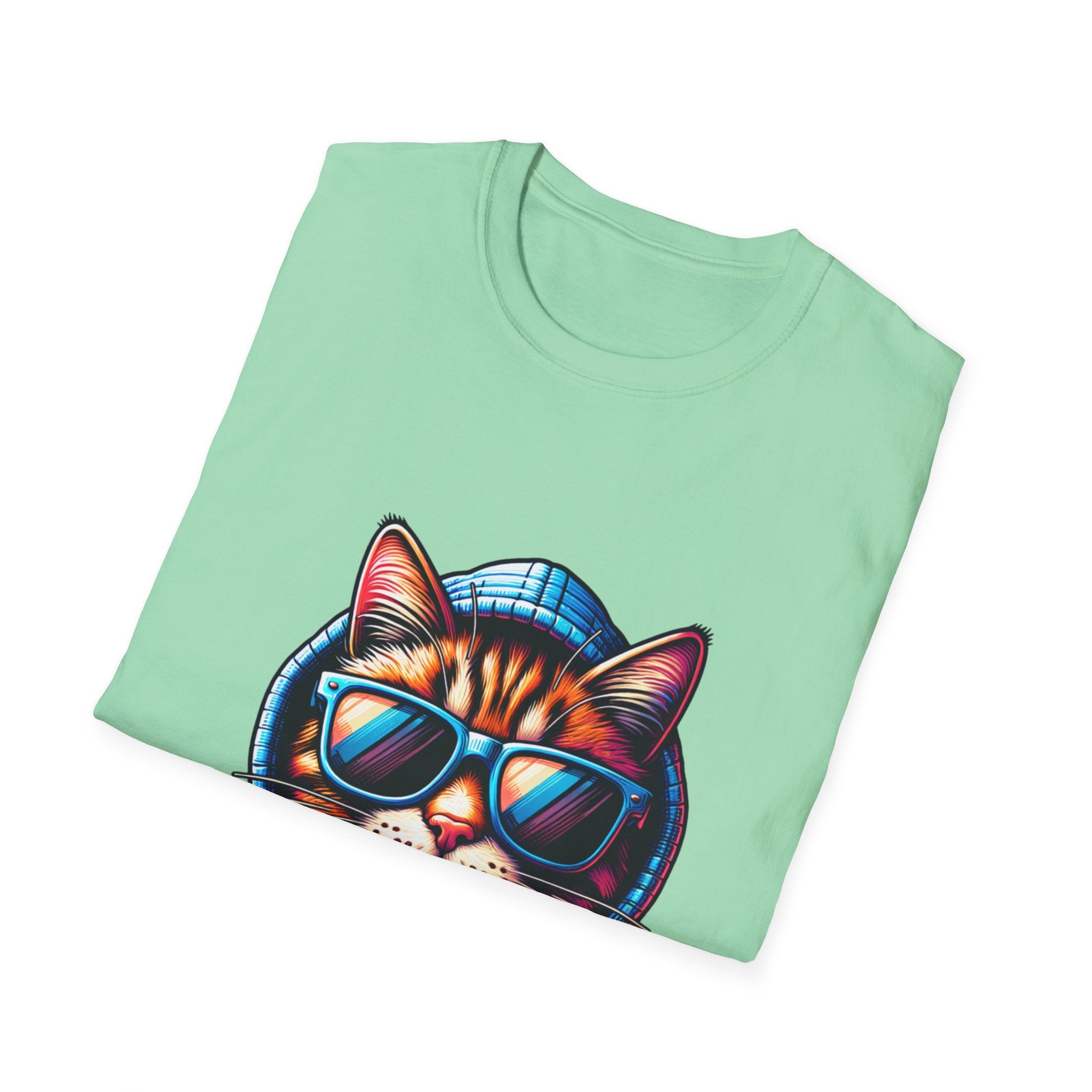 Cool Cat Unisex Softstyle T-Shirt