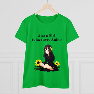 Anime Women's Midweight Anime Cotton Tee