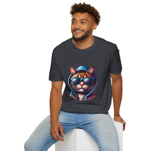 Cool Cat Unisex Softstyle T-Shirt