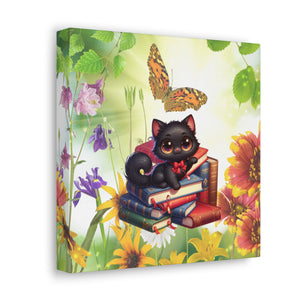 Anime Cat Canvas Gallery Wraps