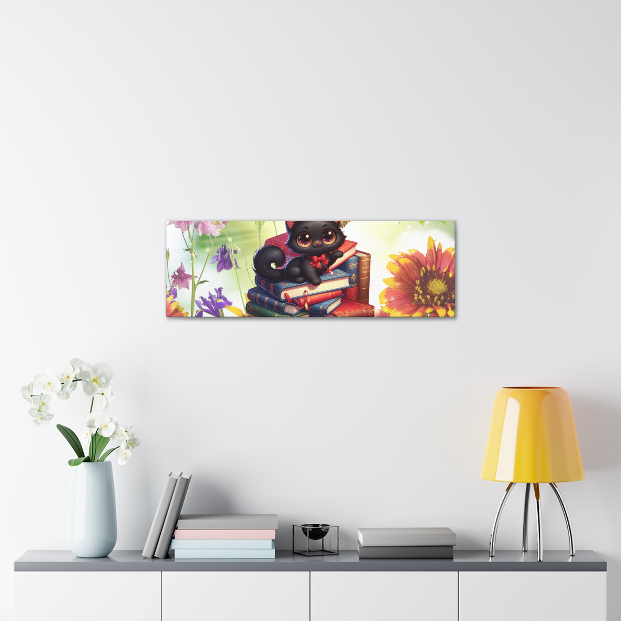 Anime Cat Canvas Gallery Wraps