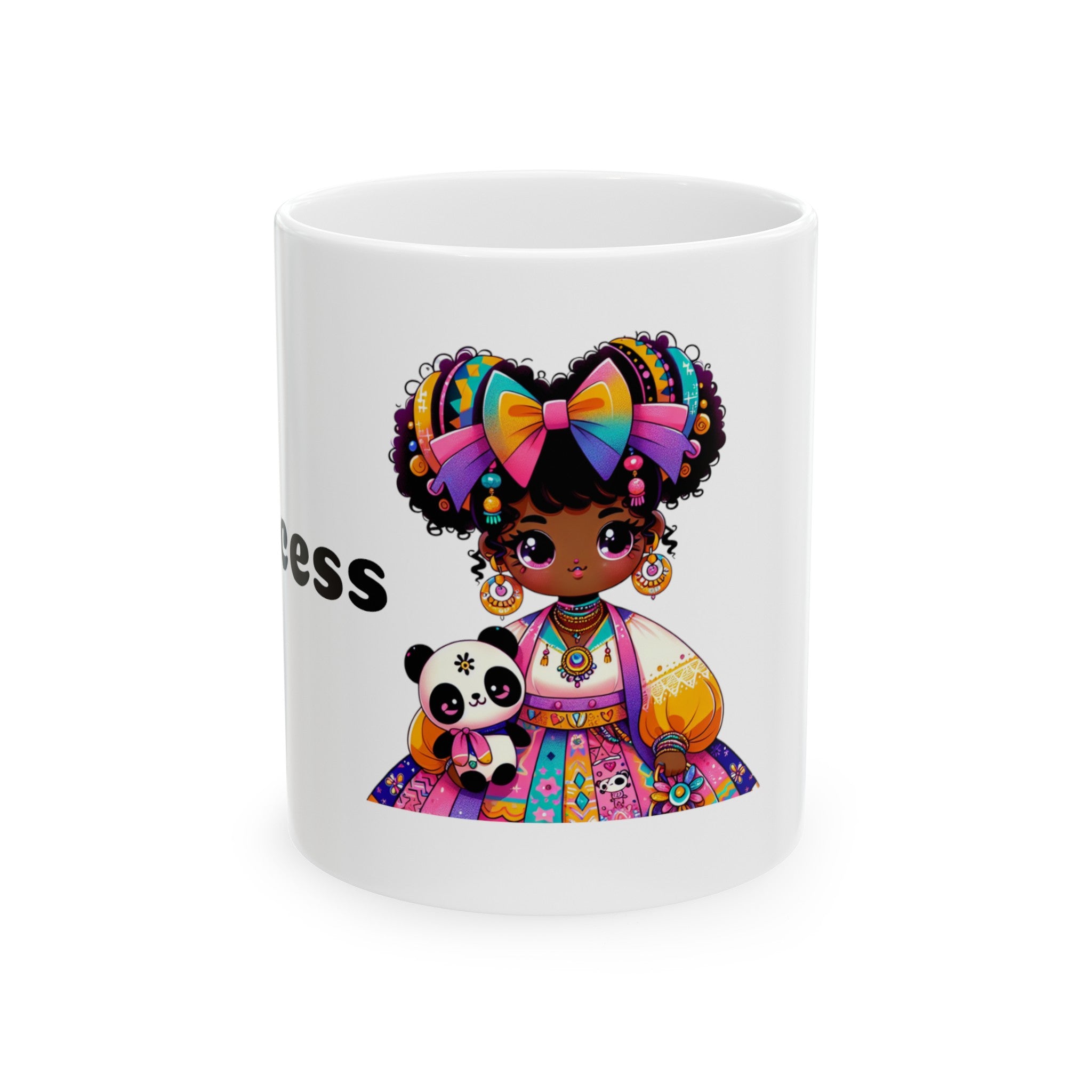 Nubian Princess Ceramic Mug, (11oz, 15oz)