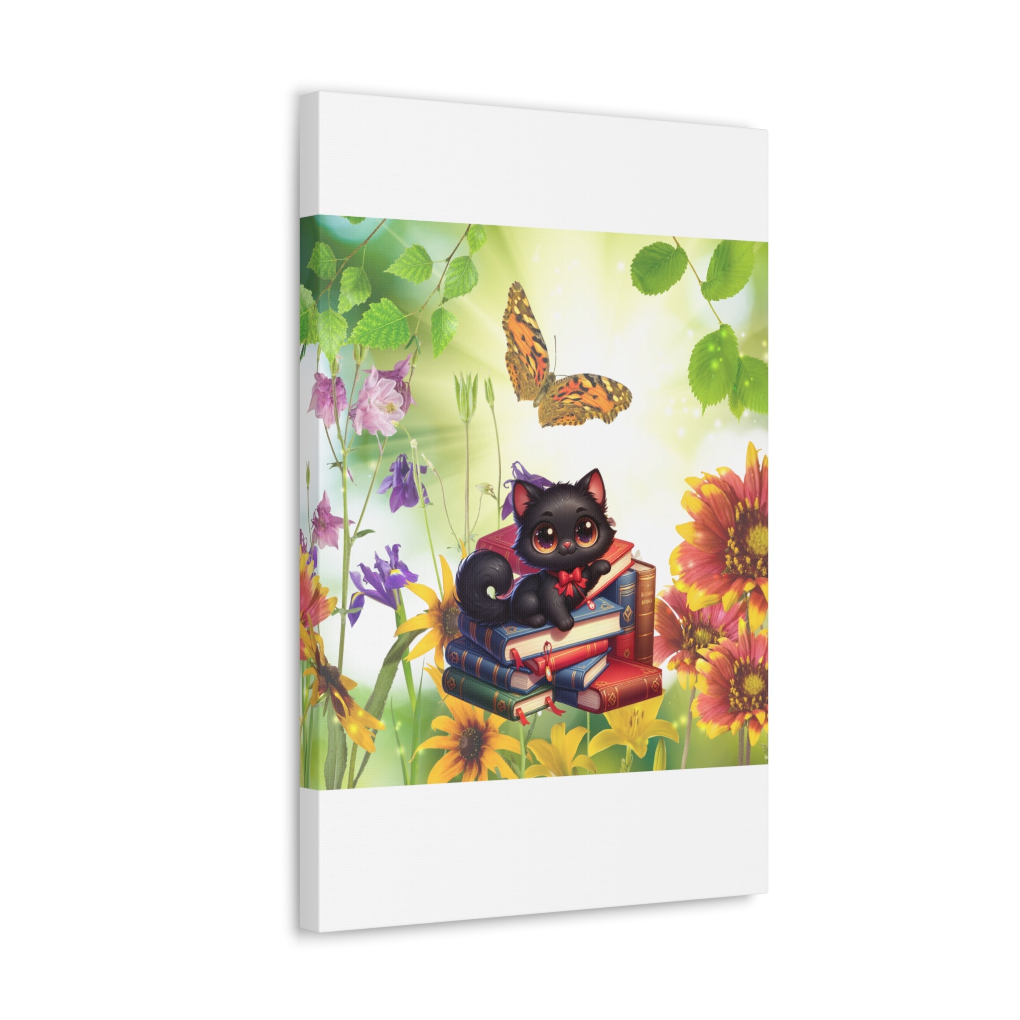 Anime Cat Canvas Gallery Wraps