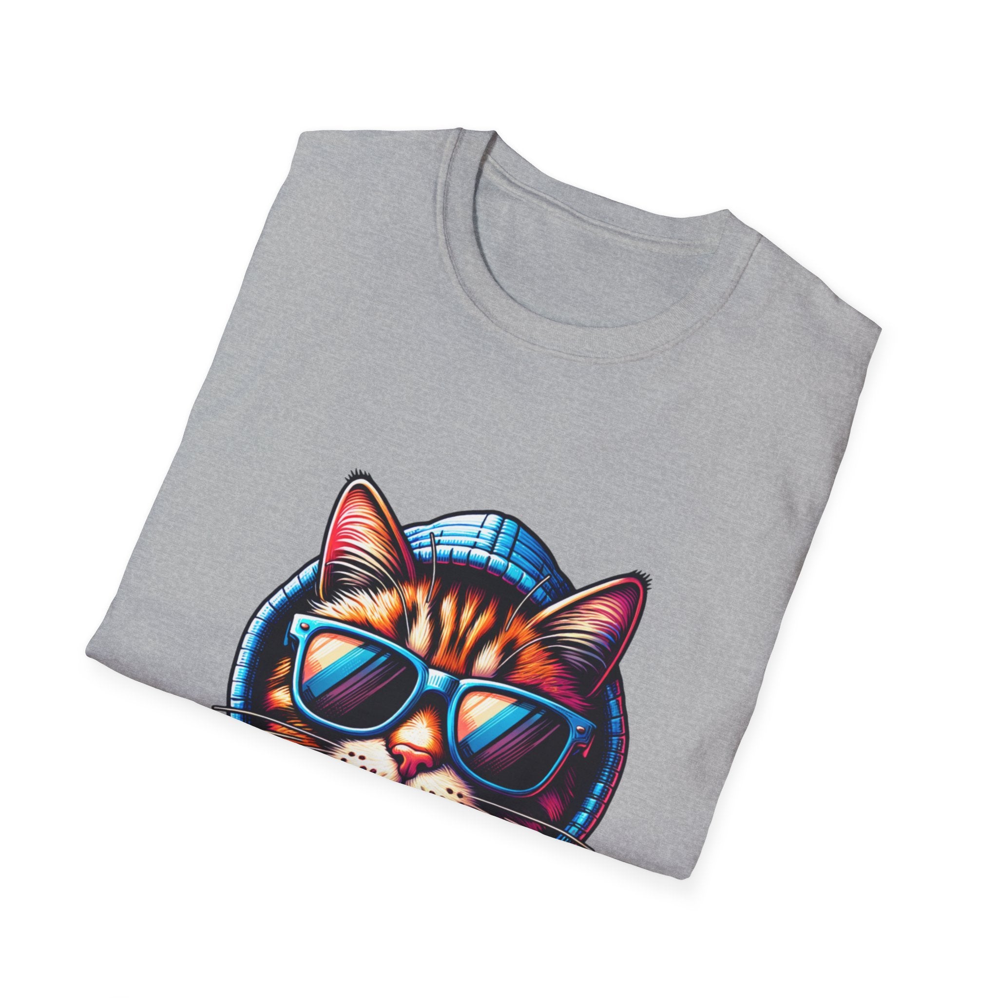 Cool Cat Unisex Softstyle T-Shirt