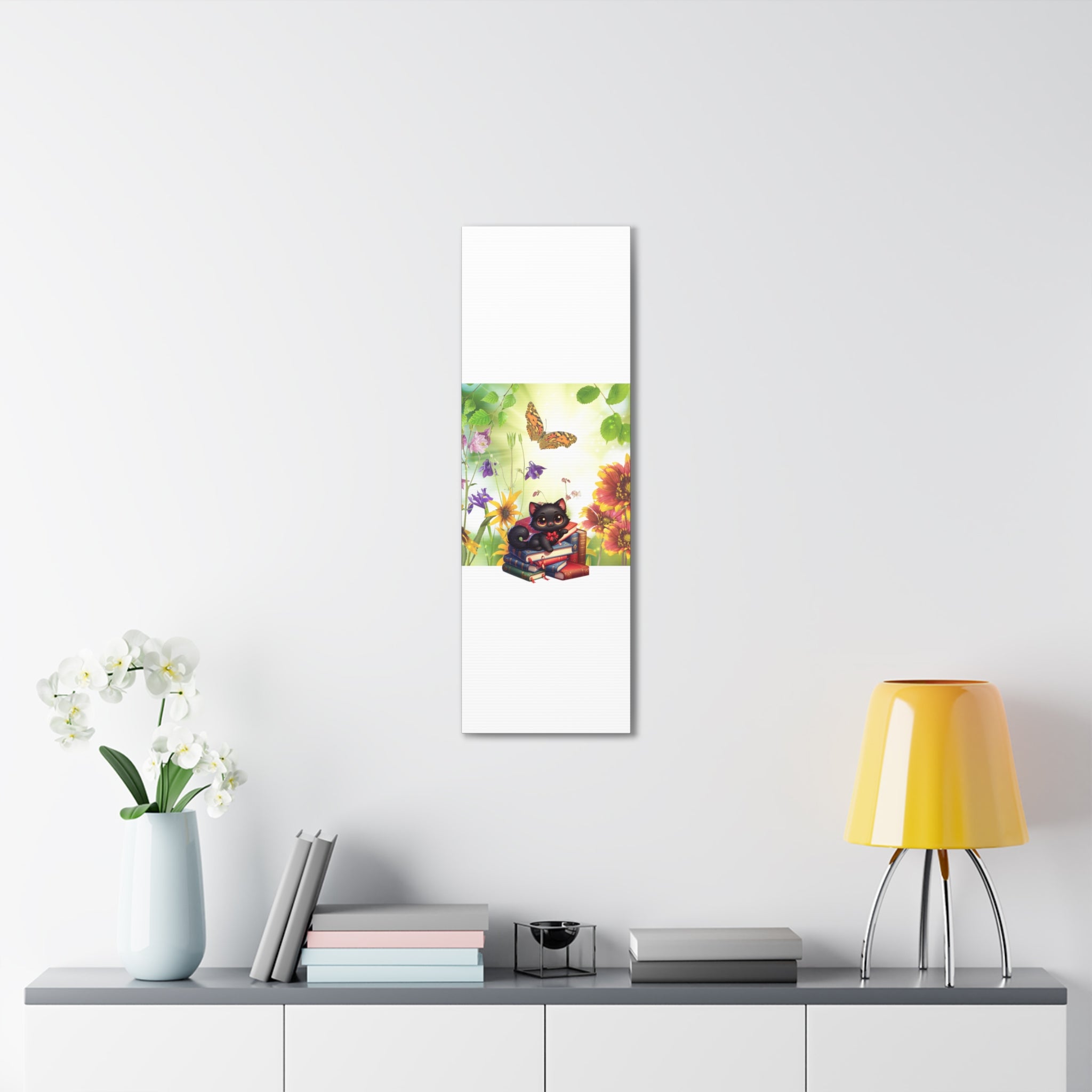 Anime Cat Canvas Gallery Wraps