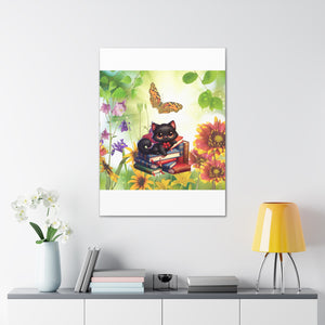 Anime Cat Canvas Gallery Wraps