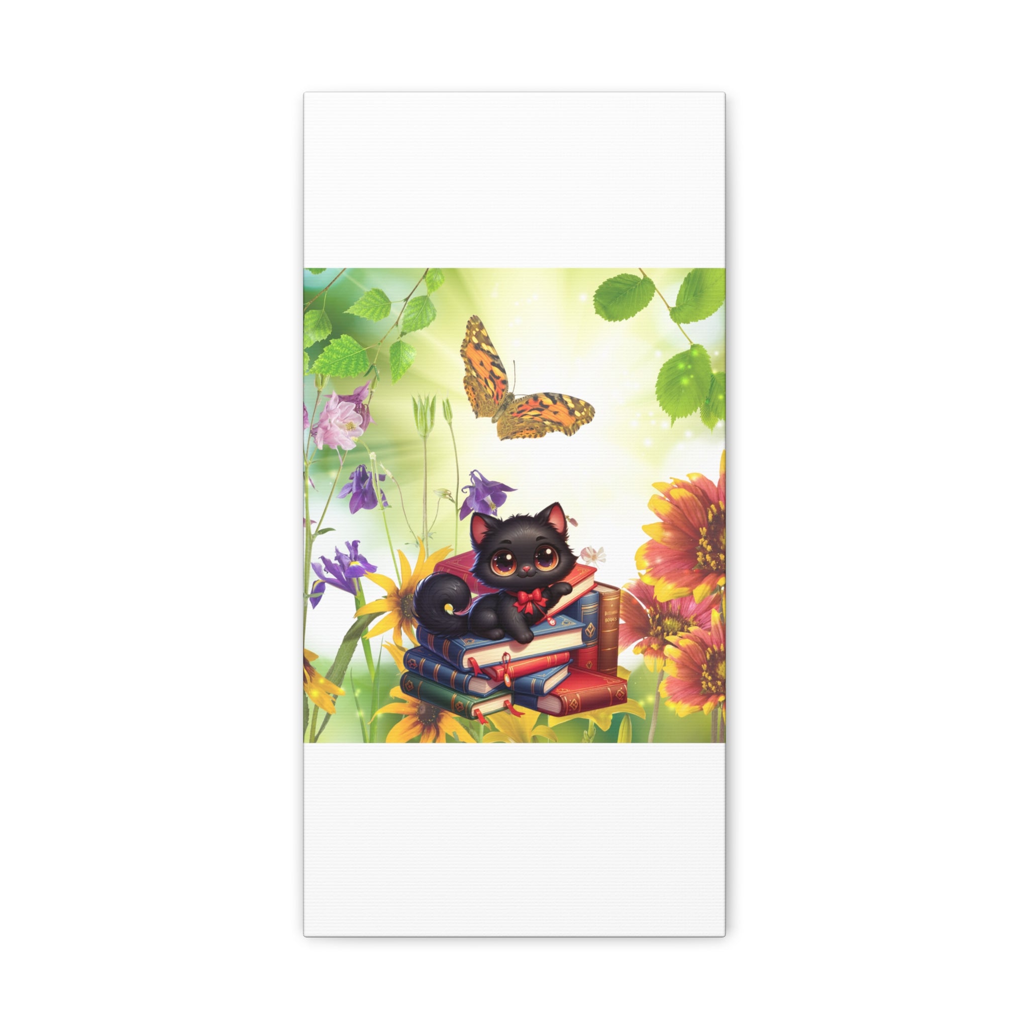 Anime Cat Canvas Gallery Wraps