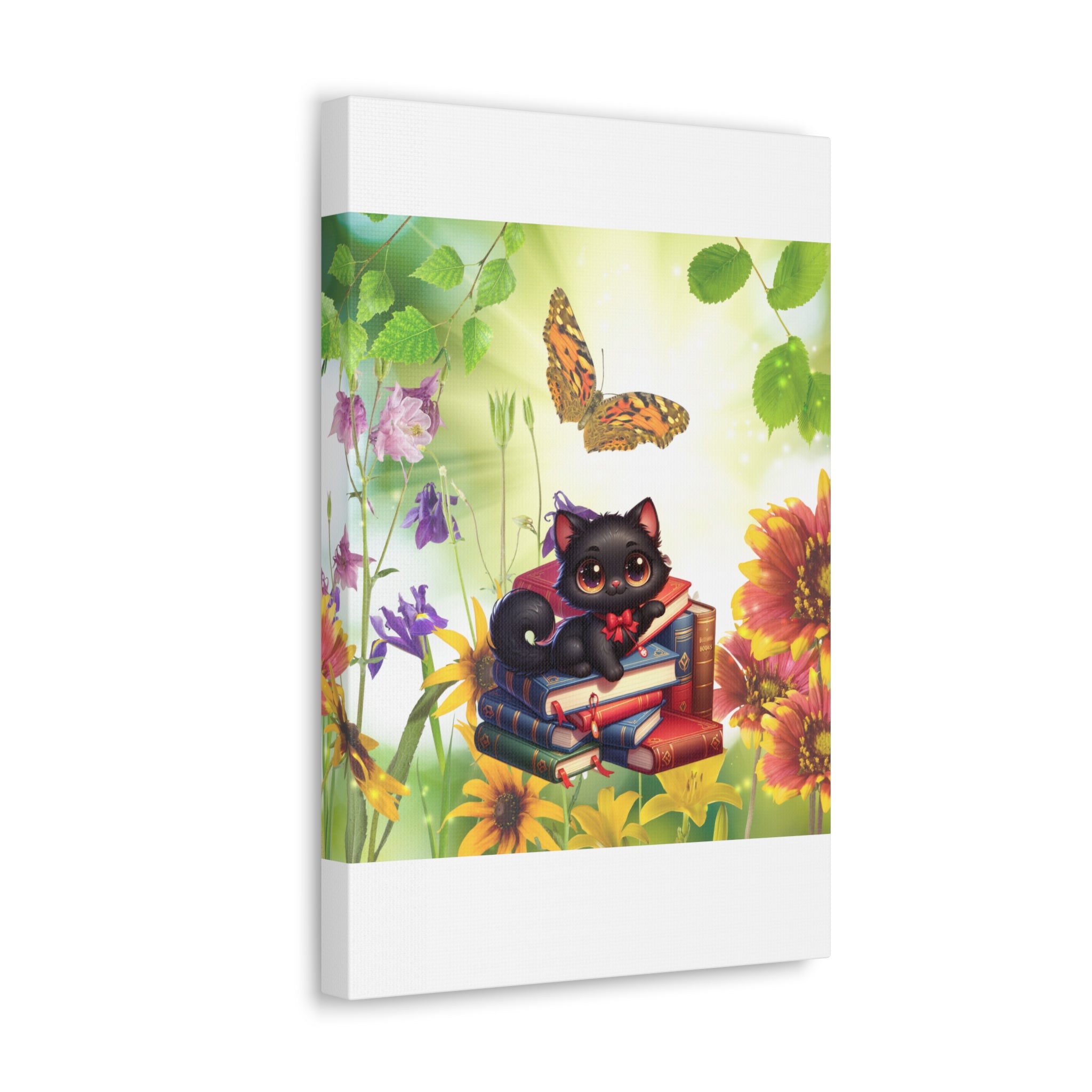 Anime Cat Canvas Gallery Wraps