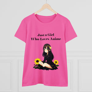 Anime Women's Midweight Anime Cotton Tee