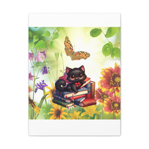 Anime Cat Canvas Gallery Wraps