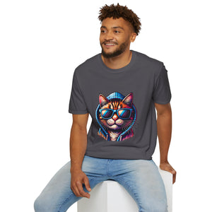 Cool Cat Unisex Softstyle T-Shirt