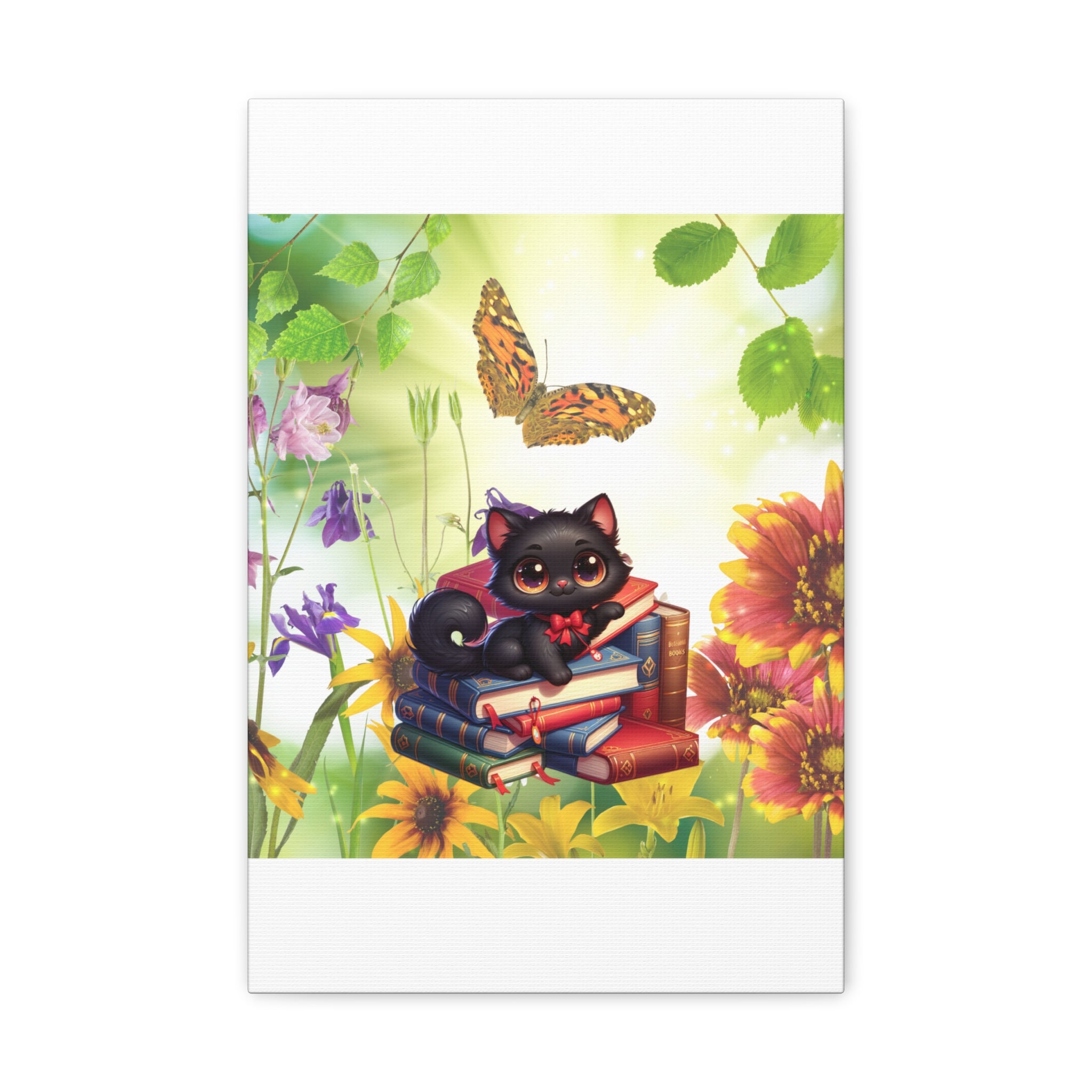 Anime Cat Canvas Gallery Wraps