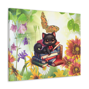 Anime Cat Canvas Gallery Wraps